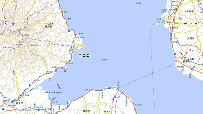 竹崎地図