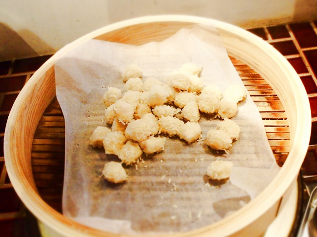 梅の花ほたる豆腐シュウマイ1