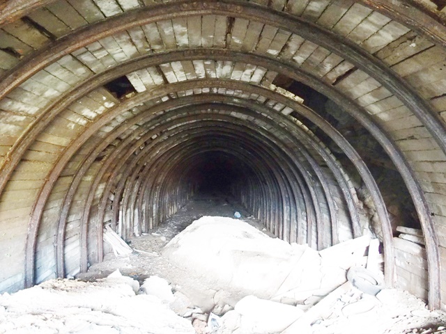 「杵島炭鉱鉄道隊道（トンネル）跡」佐賀大町に炭鉱の遺構が残っていました！