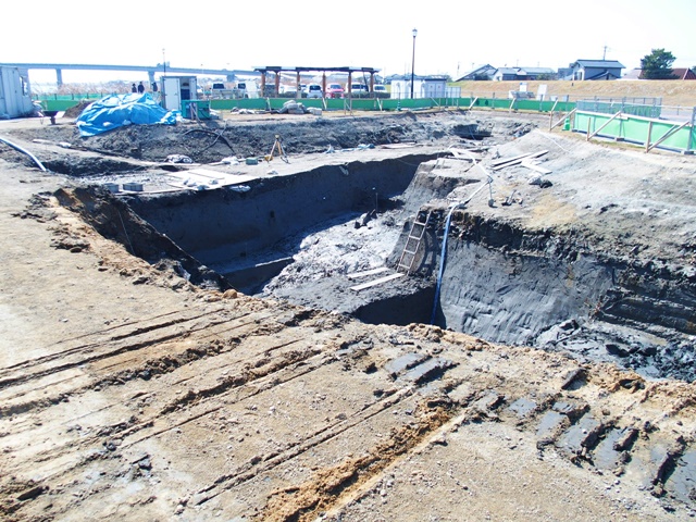 「三重津海軍所跡の発掘風景」佐賀の見えない世界遺産が見えるかも！？ですよ。