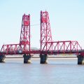 国指定重文「筑後川昇開橋」を佐賀から福岡県大川市へ渡ってみました。
